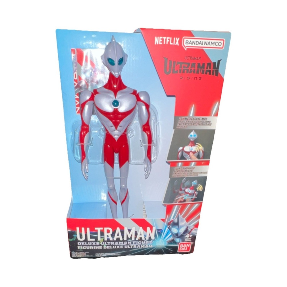 5N6Bandai Namco Ultraman Rising Deluxe Action Figure Sound Light Effects Plastic
